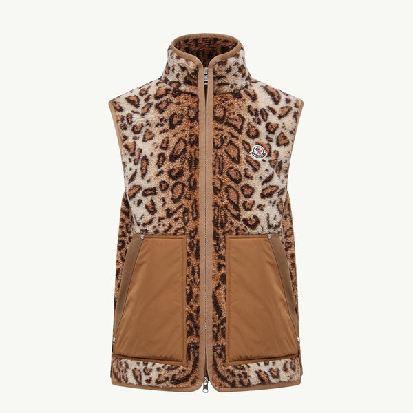 Wool Blend Teddy Zip-Up gilet