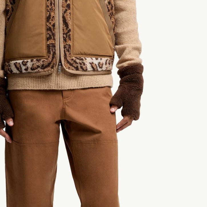 Wool Blend Teddy Zip-Up gilet