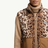 Wool Blend Teddy Zip-Up gilet