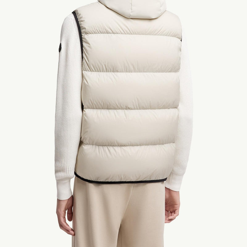 Guersac Diagonal-Quilted Hooded Down Gilet