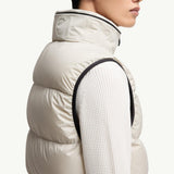 Guersac Diagonal-Quilted Hooded Down Gilet