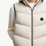 Guersac Diagonal-Quilted Hooded Down Gilet