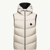 Guersac Diagonal-Quilted Hooded Down Gilet