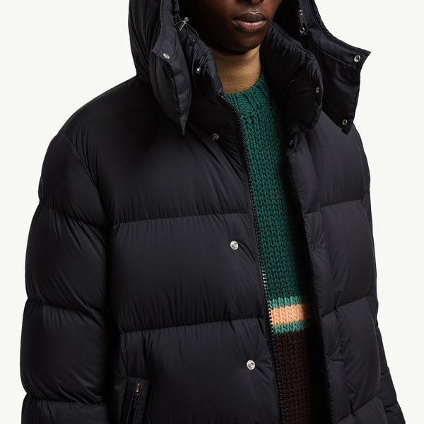 Hanoverian Hooded Long Down Jacket