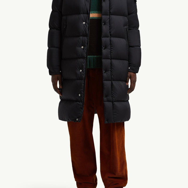 Hanoverian Hooded Long Down Jacket