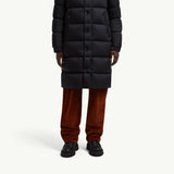 Hanoverian Hooded Long Down Jacket