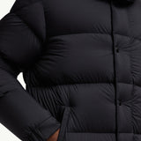 Hanoverian Hooded Long Down Jacket