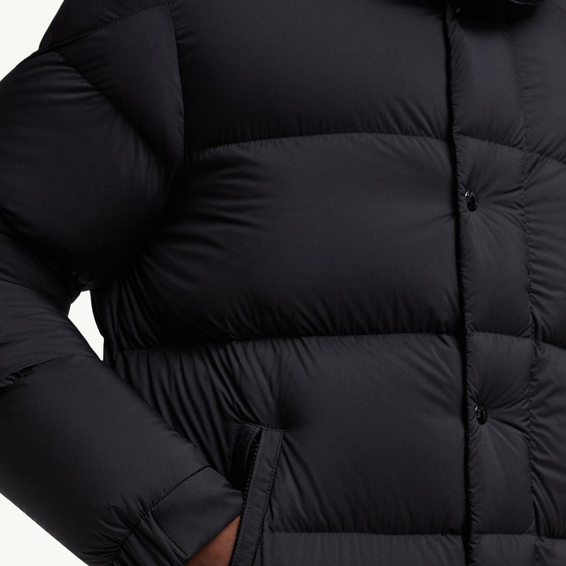 Hanoverian Hooded Long Down Jacket
