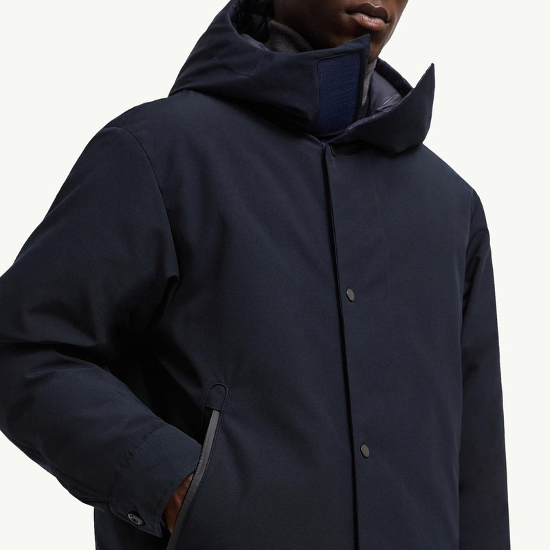 Fowey Reversible Hooded Short Down Jacket