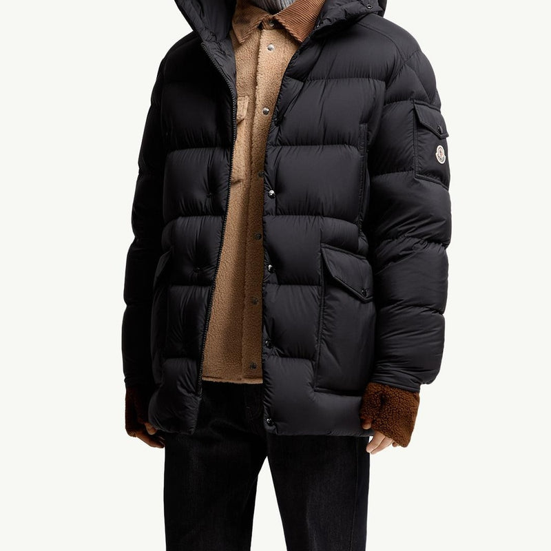 Bretagne Hooded Short Down Jacket
