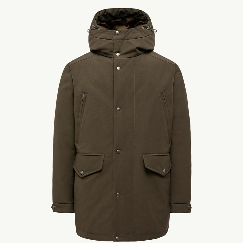 Livradois Hooded Short Down Jacket