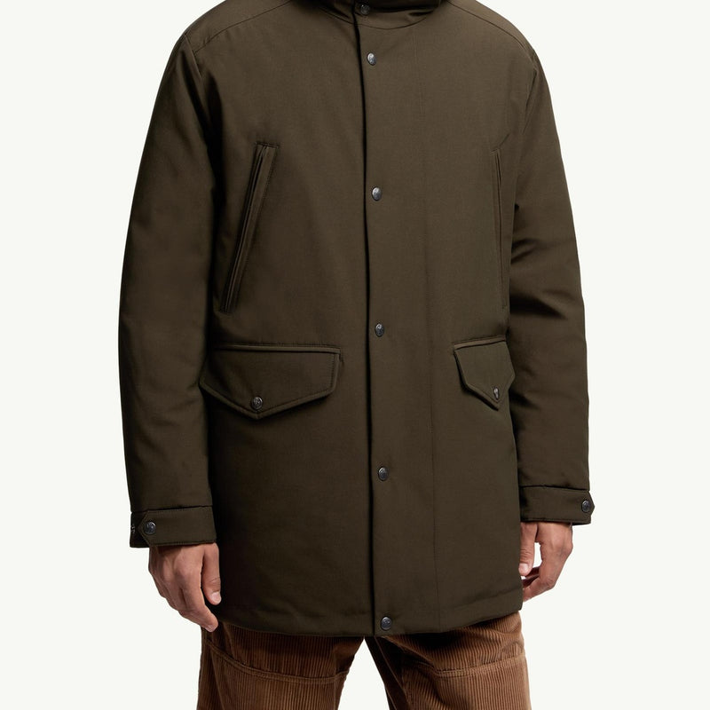 Livradois Hooded Short Down Jacket