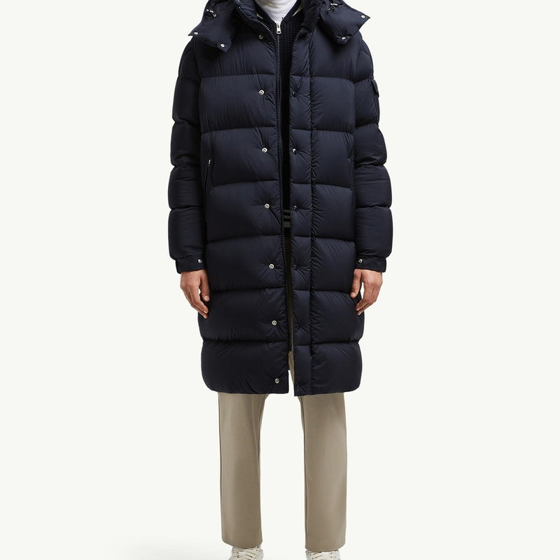 Hanoverian Hooded Long Down Jacket