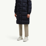 Hanoverian Hooded Long Down Jacket