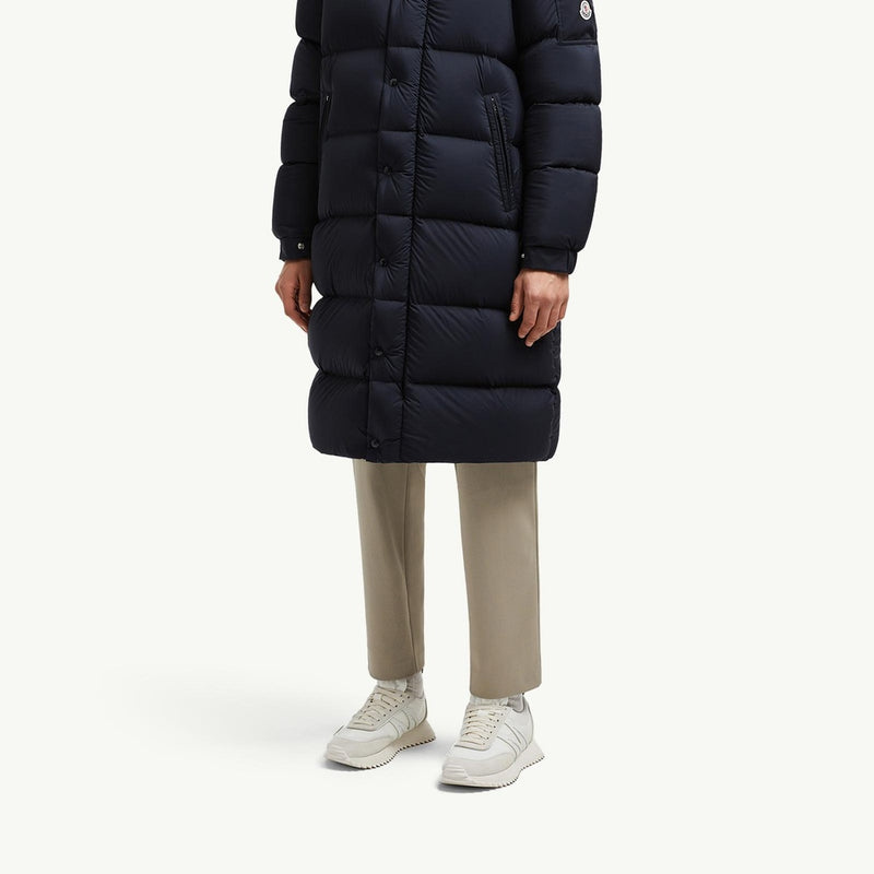 Hanoverian Hooded Long Down Jacket