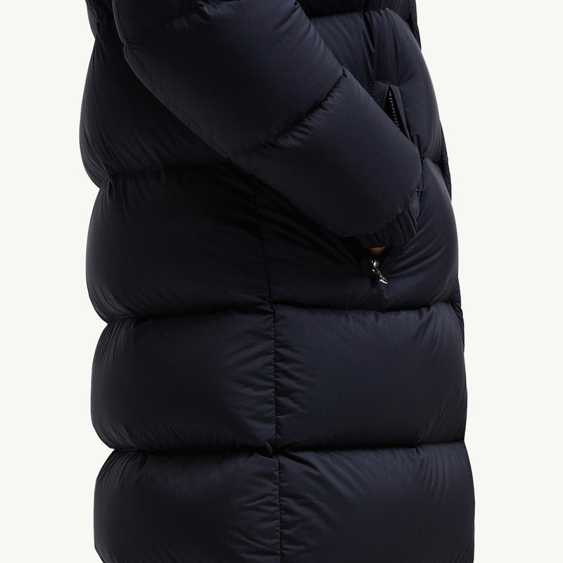 Hanoverian Hooded Long Down Jacket