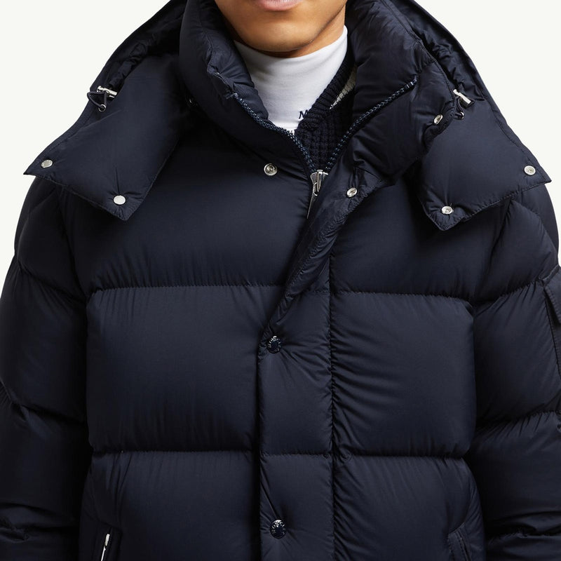 Hanoverian Hooded Long Down Jacket