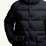 Bretagne Hooded Short Down Jacket