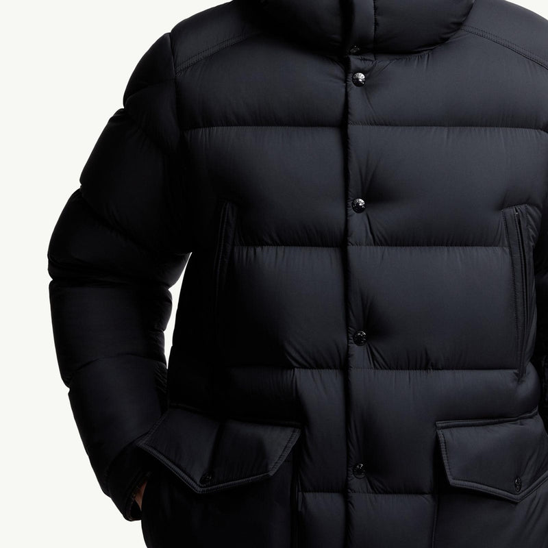 Bretagne Hooded Short Down Jacket