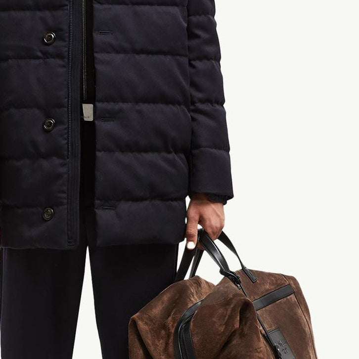 Vallonpierre Hooded Long Down Jacket