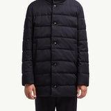 Vallonpierre Hooded Long Down Jacket