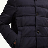 Vallonpierre Hooded Long Down Jacket
