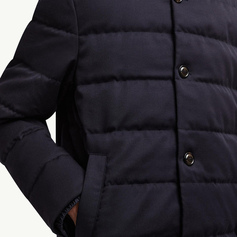 Vallonpierre Hooded Long Down Jacket