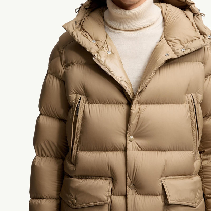 Bretagne Hooded Short Down Jacket