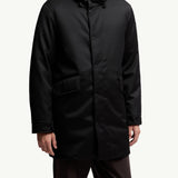 Merri Reversibe Wool Hooded Long Down Jacket