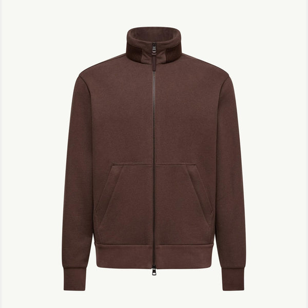 Cotton & Cashmere Zip-Up Sweatshirt