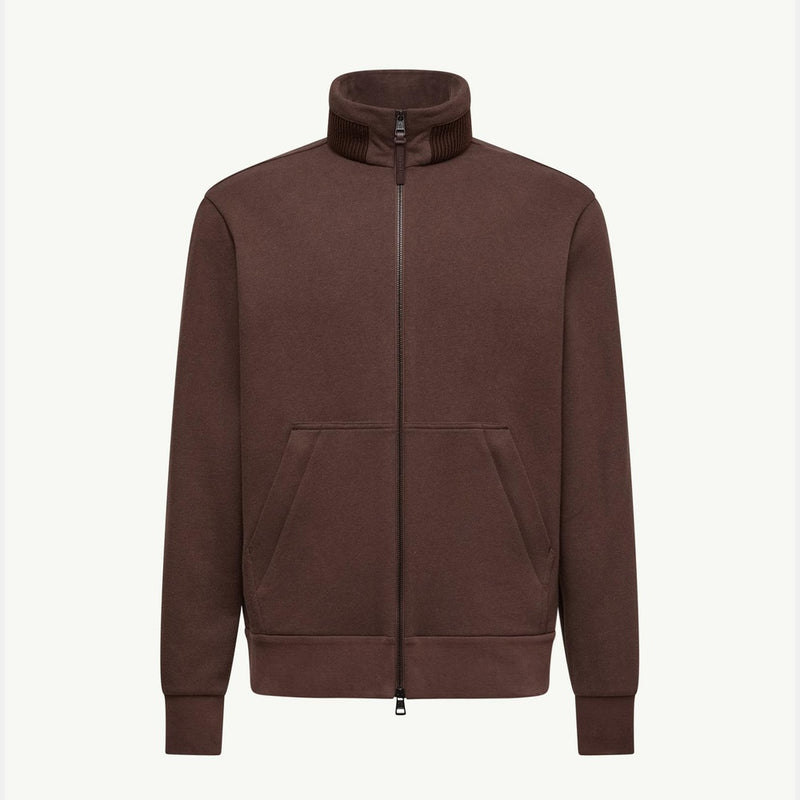 Cotton & Cashmere Zip-Up Sweatshirt