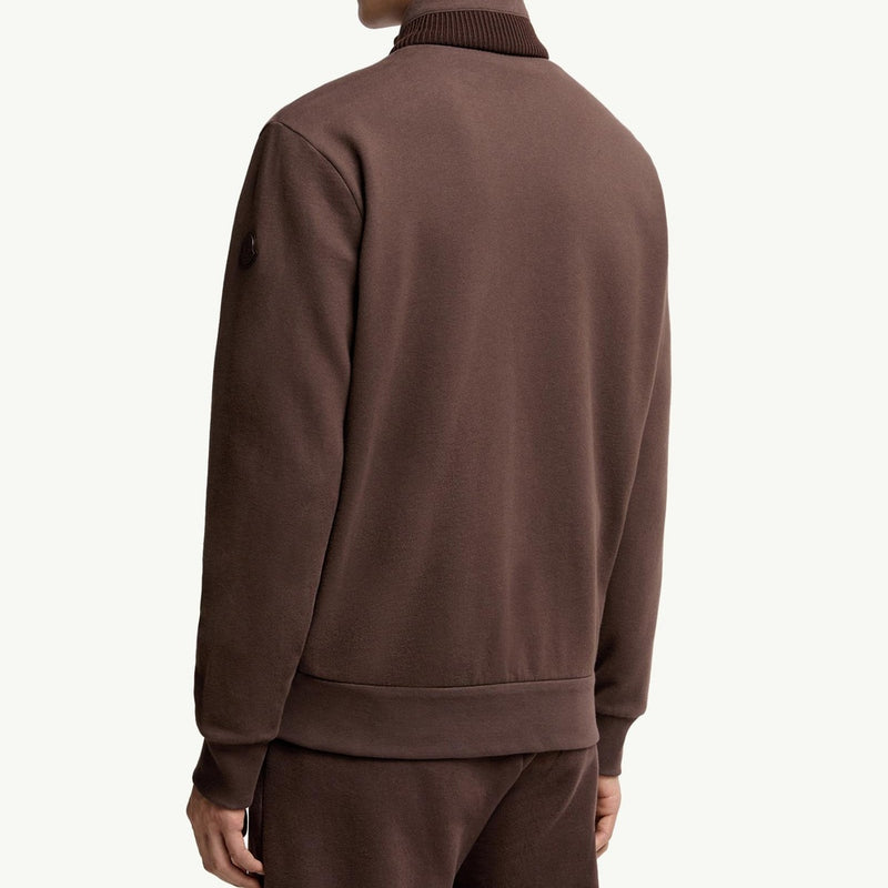 Cotton & Cashmere Zip-Up Sweatshirt