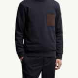 Cotton & Cashmere Sweatshirt with Pocket