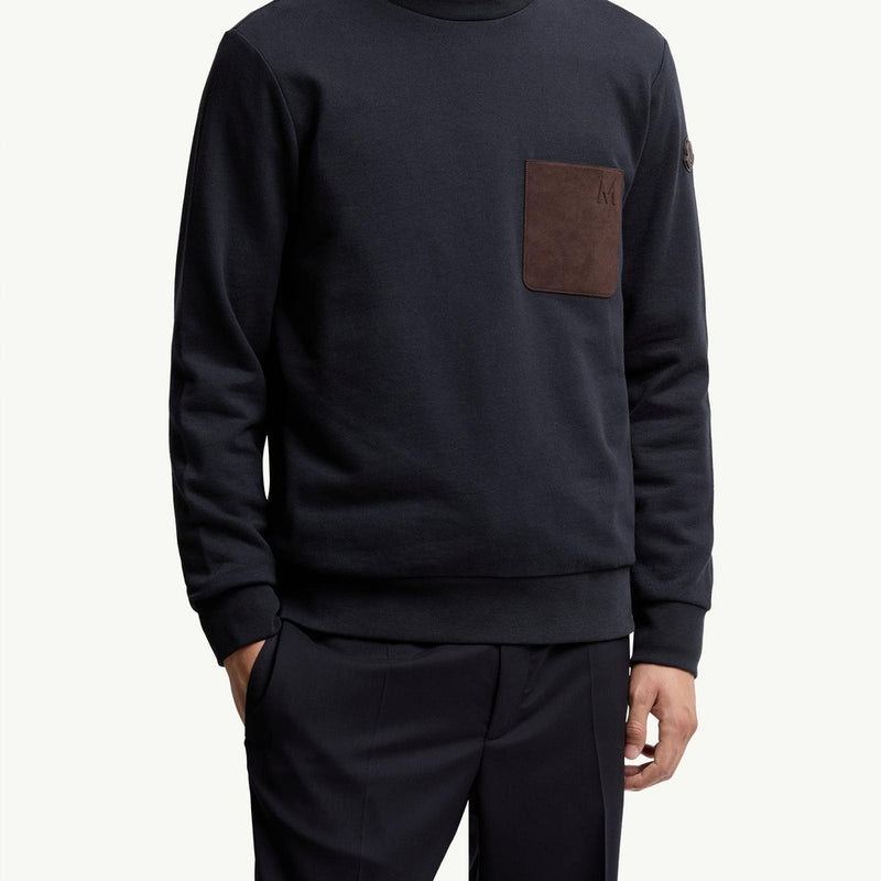 Cotton & Cashmere Sweatshirt with Pocket