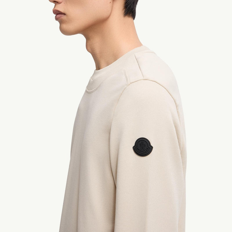 Logo Patch Cotton Sweatshirt