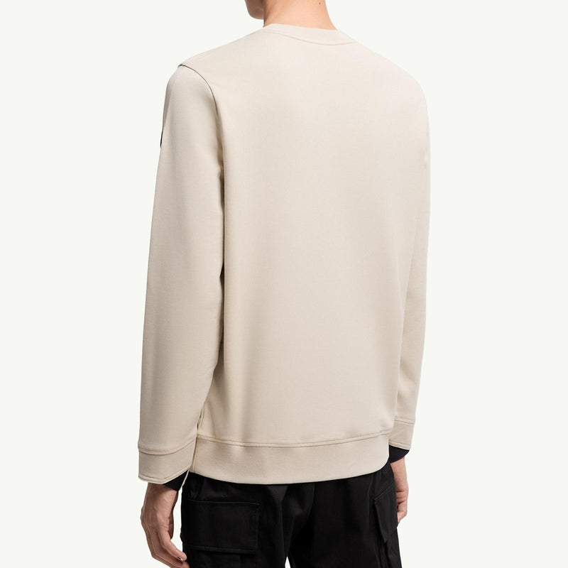 Logo Patch Cotton Sweatshirt