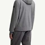Wool Blend Zip-Up Hoodie