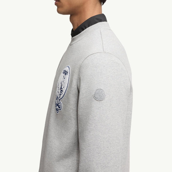Mascot Patch Cotton Sweatshirt