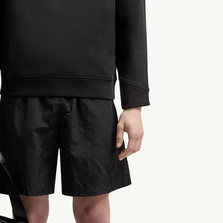 Logo Patch Cotton Sweatshirt