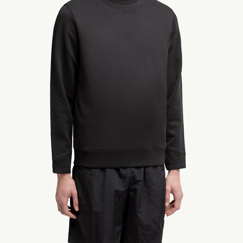 Logo Patch Cotton Sweatshirt