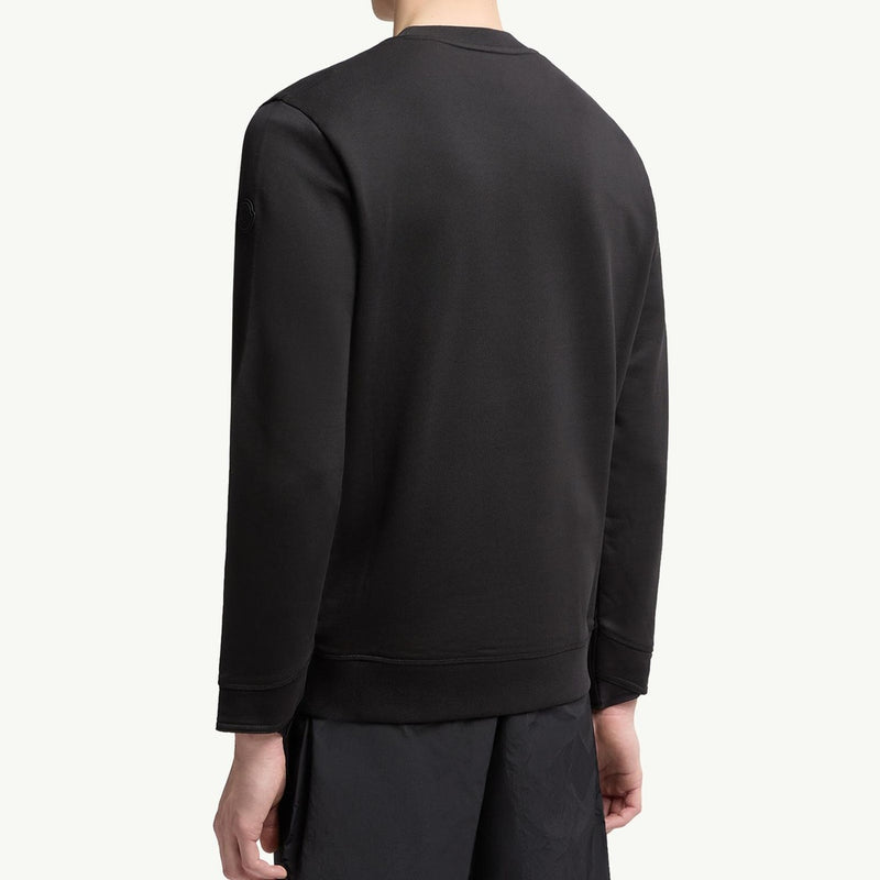 Logo Patch Cotton Sweatshirt