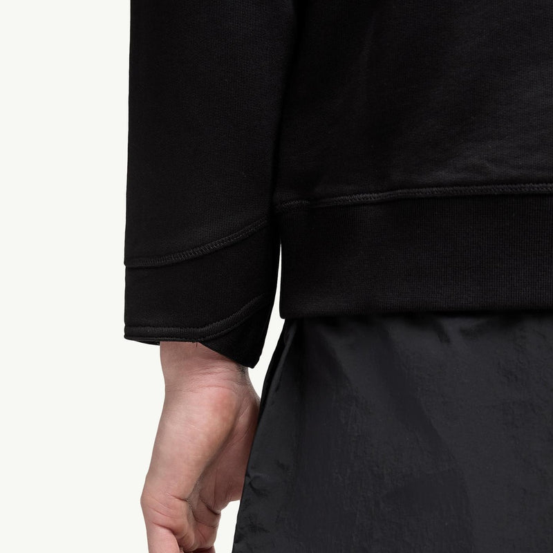 Logo Patch Cotton Sweatshirt