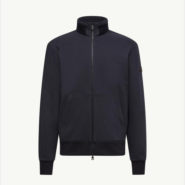 Cotton & Cashmere Zip-Up Sweatshirt