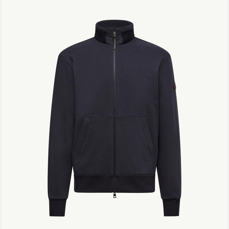 Cotton & Cashmere Zip-Up Sweatshirt