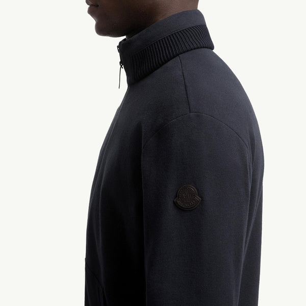 Cotton & Cashmere Zip-Up Sweatshirt