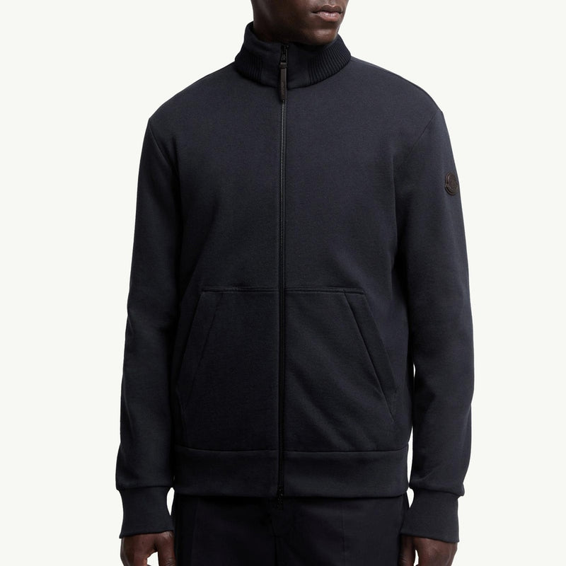 Cotton & Cashmere Zip-Up Sweatshirt