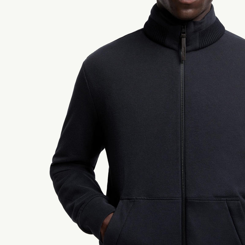 Cotton & Cashmere Zip-Up Sweatshirt