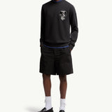 Mascot Patch Cotton Sweatshirt