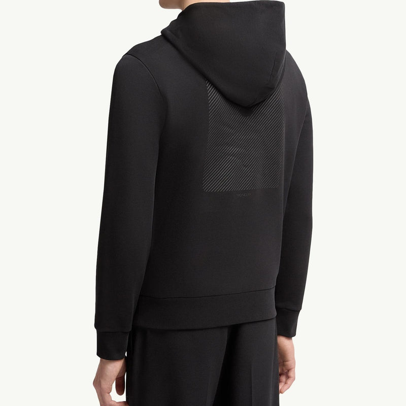 Tonal Back Logo Cotton Hoodie