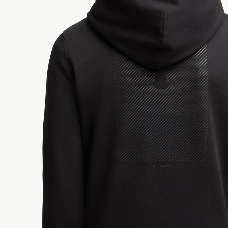 Tonal Back Logo Cotton Hoodie